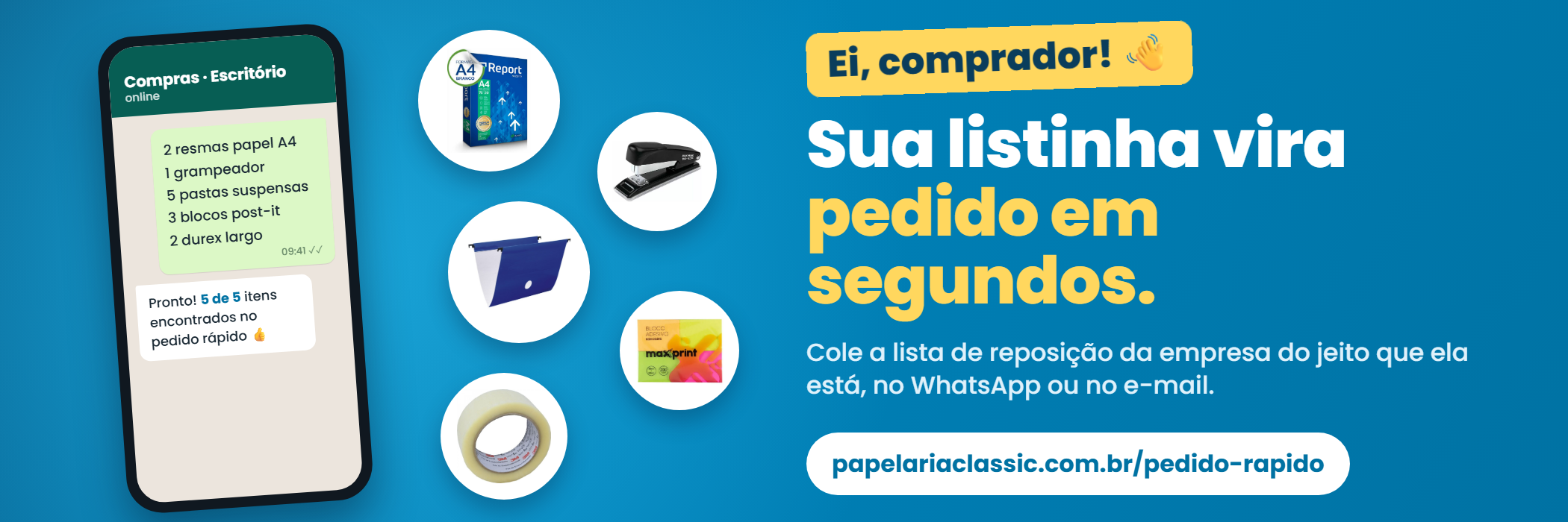 Pedido rapido - comprador