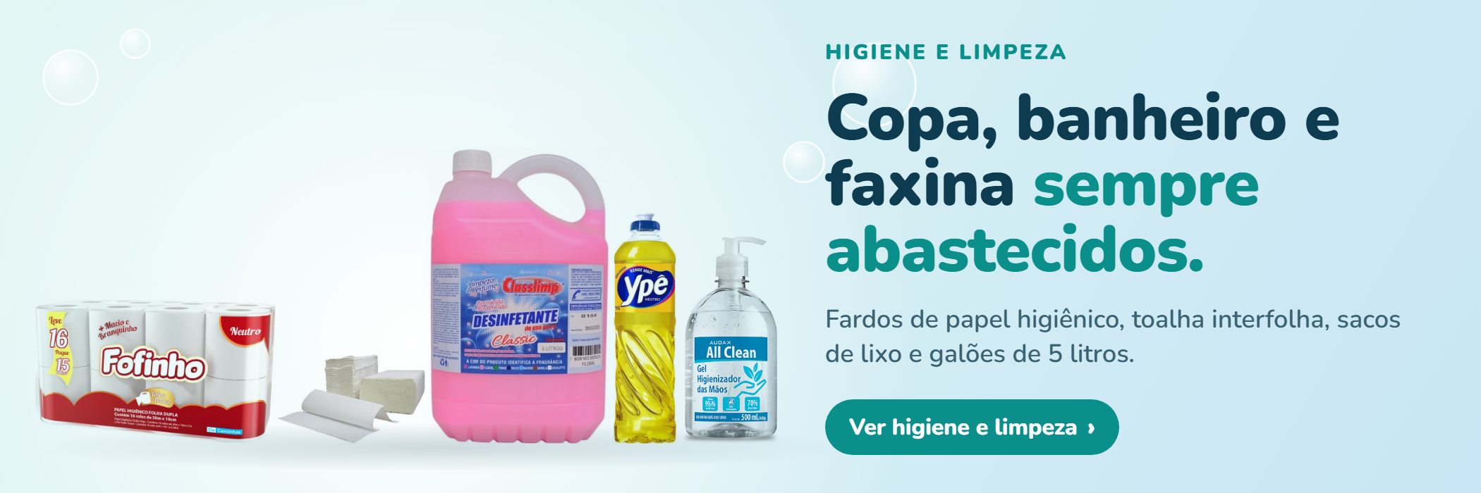 Higiene e limpeza