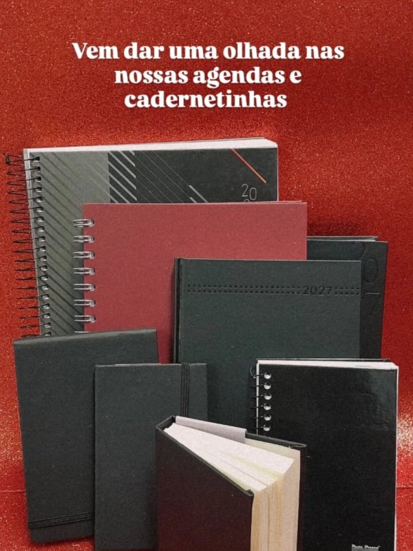 Agendas 2027. O método tradicional de se organizar com elegância! Venha conferir nossos mo...