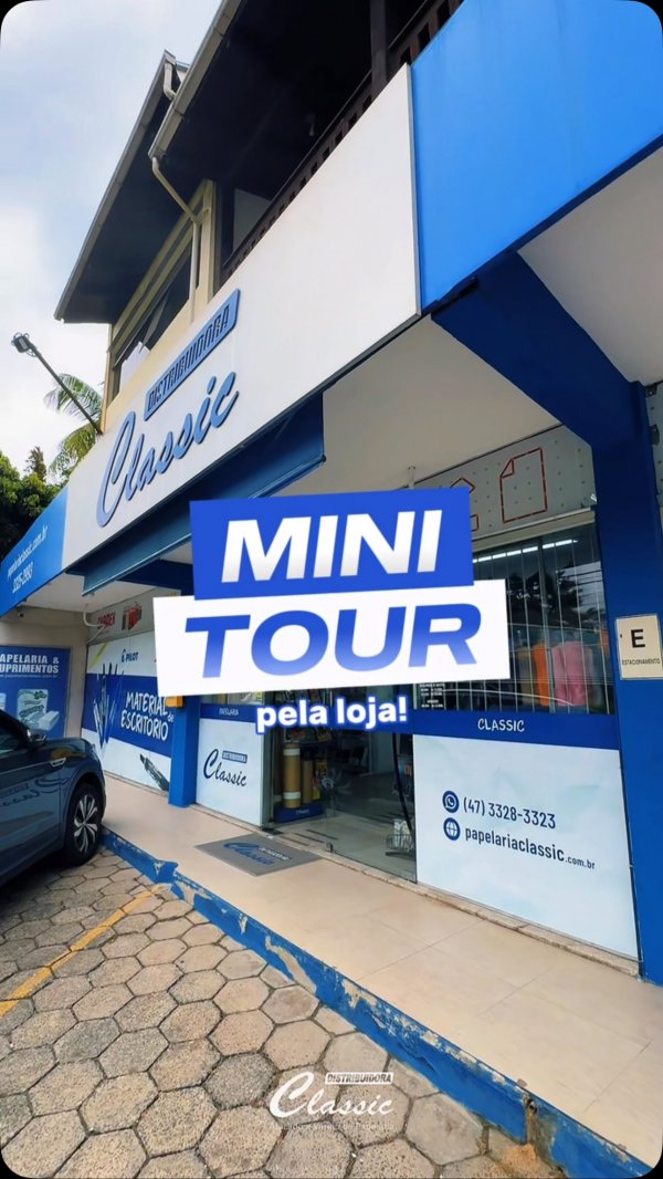 Você já entrou na Classic? 👀 Muito mais do que uma papelaria, aqui você encontra uma grand...