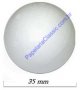Bola Isopor 035Mm Maciça