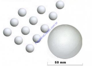 Bola Isopor 050Mm Maciça