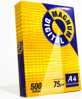 Papel A4 75Gr Branco Magnum Suzano Pct/500