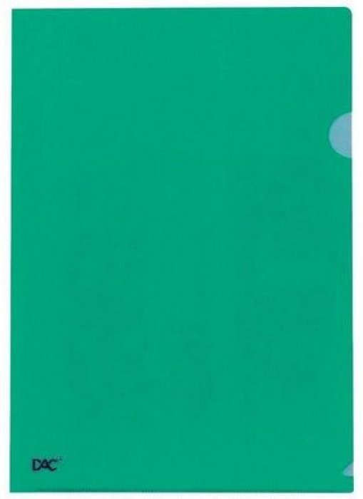Pasta L Verde A4 DAC PCT/10 042PP-VD