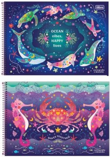 Caderno Desenho CD 80F Bubble   Tilibra