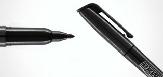 Caneta Retro Projetor  Brw  2.0 Preta  Ca5001