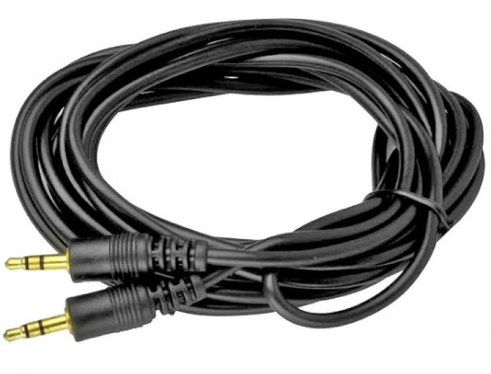Cabo Auxiliar P2 X P2 Estereo 1 Metro Preto X-Cell