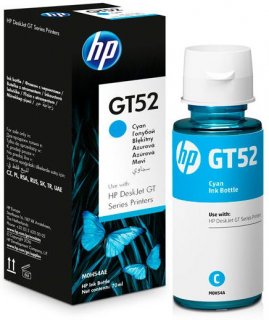 Cartucho Hp Gt52 M0H54Al 70Ml Garrafa Ciano