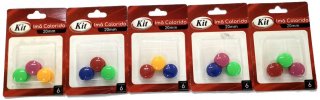 Ima Redondo Kit 2Cm - Cartela/06 Unid - 3 Cores