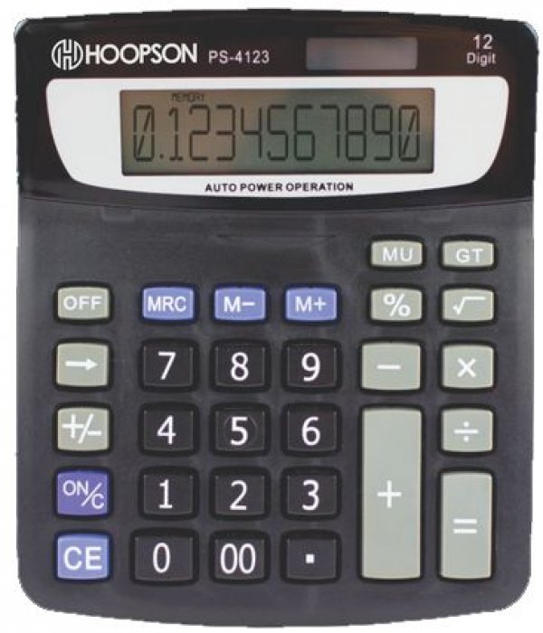 Calculadora Hoopson Ps-4123 - 12 Dig. Mesa