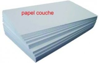 Papel Couche Laser Usapel  25007  120Gr A4 50Fls  Brilho