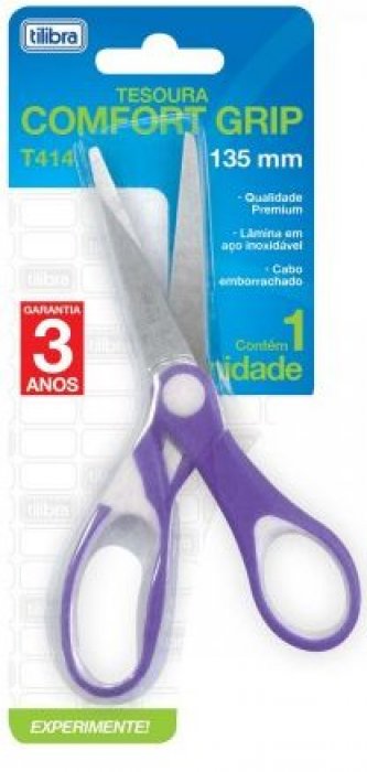 Tesoura M-Tilibra 13,5CM T414 Profissional Pequena