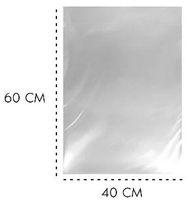 Saco Plastico PP 40X60 0,05   Kilo