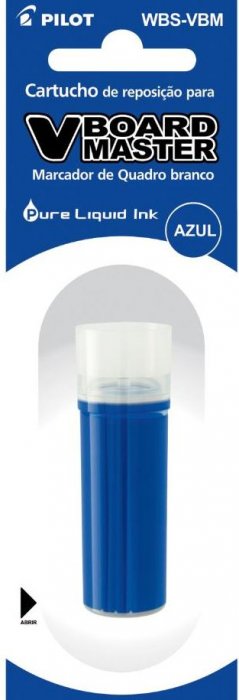 Refil Pincel Quadro Br. Pilot Azul Vboard Wbs-Vbm