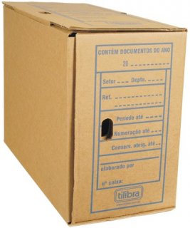 Arquivo Morto Tilibra *jumbo* 29X18X40 Papelao 428Gr
