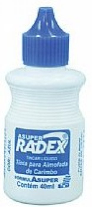 Tinta Carimbo *Radex* Azul 40ML -  185