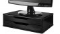 Suporte Monitor 3346 MDF 2 Gavetas  Preto  Souza
