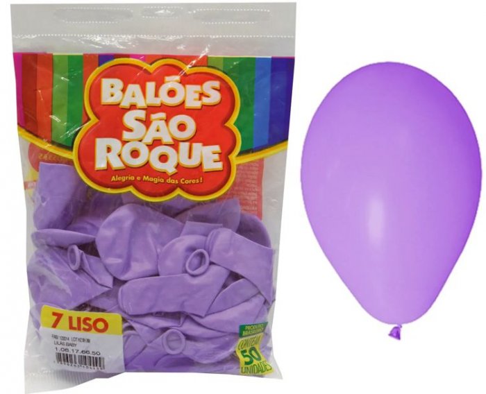 Balao Sao Roque  Lilas Baby/Soft  7   PCT/50