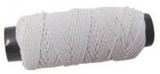Rolo Elastico Lastex 0,8Mm Branco - 10M