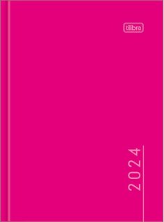 Agenda 2025 Tilibra Pepper Rosa Costurada 17X13
