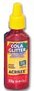 Cola Gliter Vermelho 205  Acrilex 35Gr
