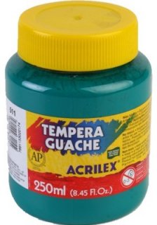 Guache *acrilex 250Grs Verde Bandeira Ref.511