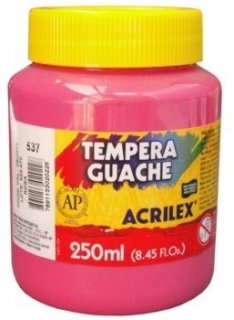 Guache *acrilex 250Grs Rosa Ref.537