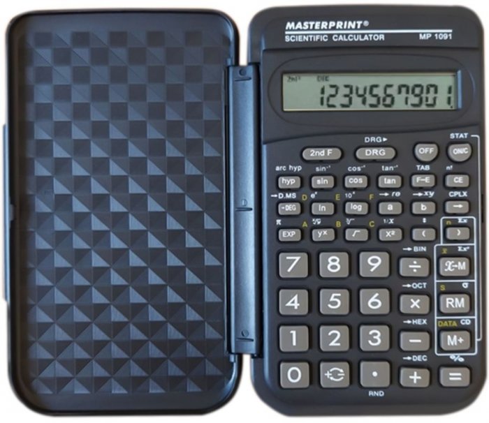 Calculadora Cientifica Masterprint MP1091 C/Capa 56 Funcoes