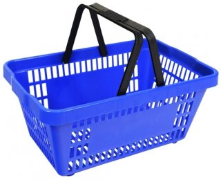 Cesta Plastica 16L Mercado com Alça Plasnew