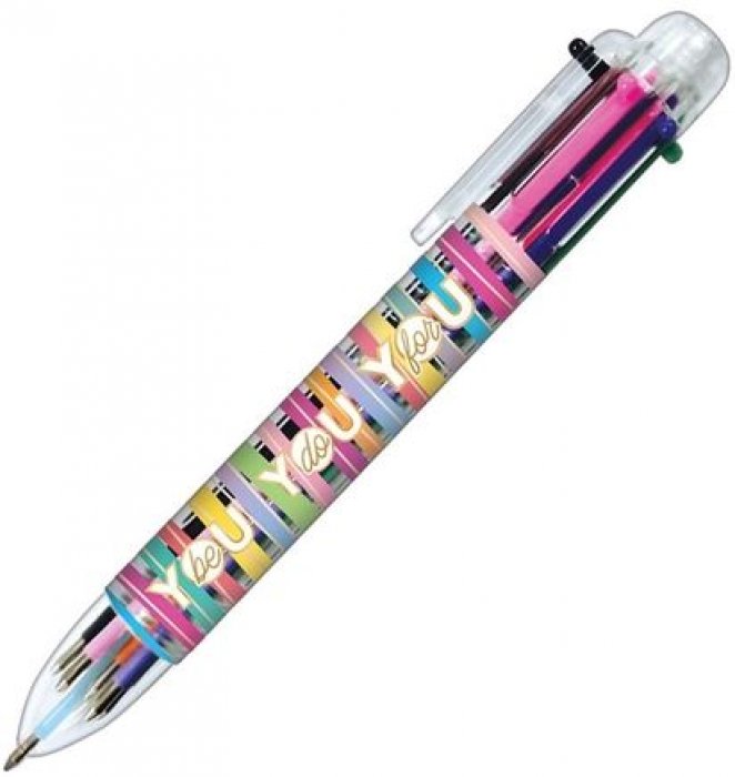 Caneta Tilibra 6 Cores Be Nice 0.7 Tilibra