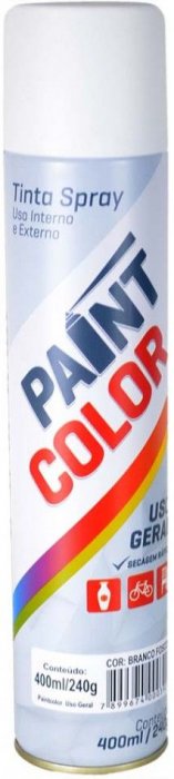 Tinta Spray Paint Color  Branco Fosco 350ML