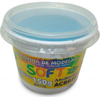 Massa Modelar Soft 150Gr Azul/109 Acrilex