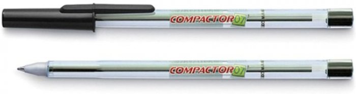 Caneta 07 Compactor  Preta
