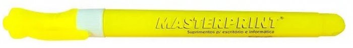 Caneta Lumicolor Masterprint Slim Amarela MP614