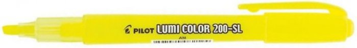 Caneta Lumicolor 200-Sl *Pilot* Amarela