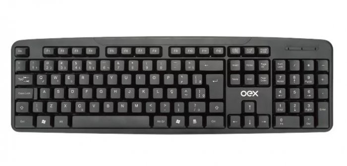 Teclado USB C/Cabo Oex TC20