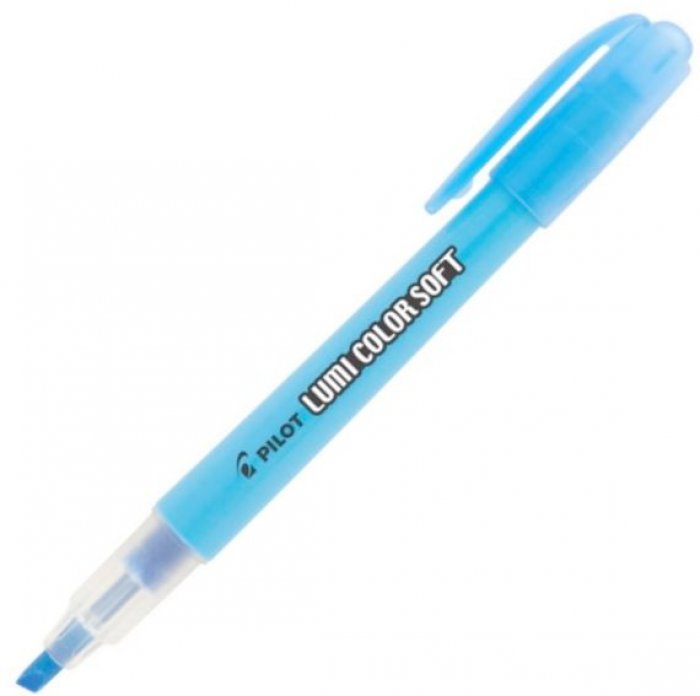 Caneta Lumicolor Soft Azul Pastel Pilot