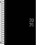 Agenda 2027 Tilibra Napoli Espiral M5 - Preta  19X13