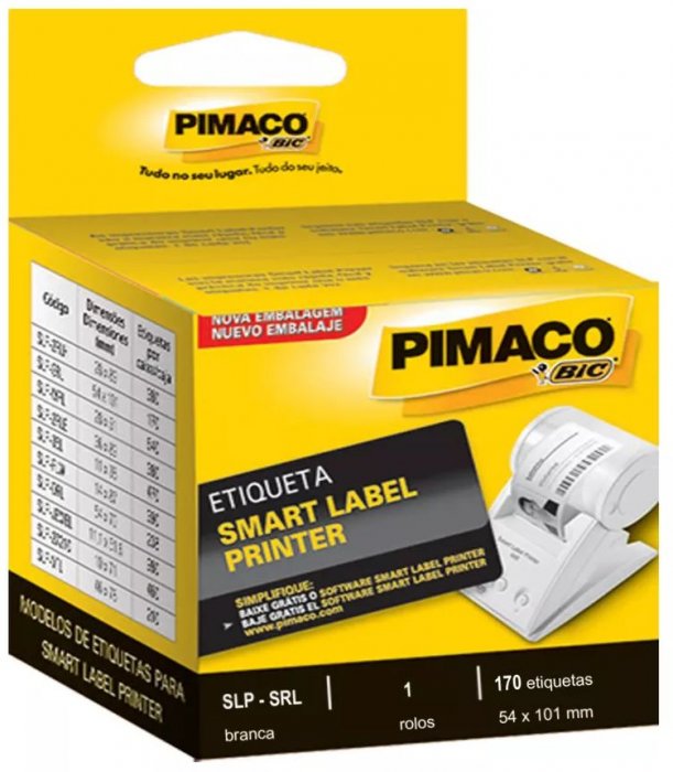Etiqueta Pimaco Smart Label Printer Slp-Srle 36X89 Rolo/380
