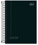 Agenda 2027 Tilibra Pepper Espiral Preta M4 - 16X11
