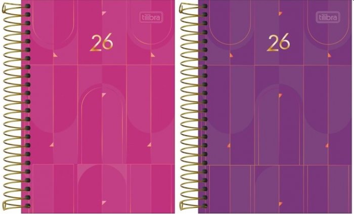 Agenda 2027 Tilibra Spot **Grande Fem  Espiral