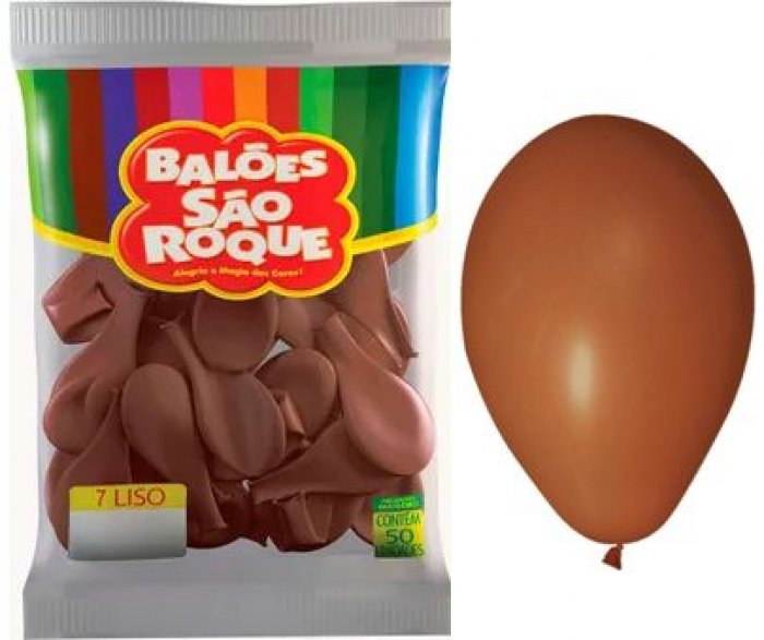 Balao Sao Roque Marrom/Cafe 7 PCT/50
