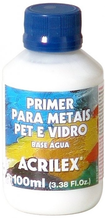Primer para Metais Pet e Vidro 100ML Acrilex