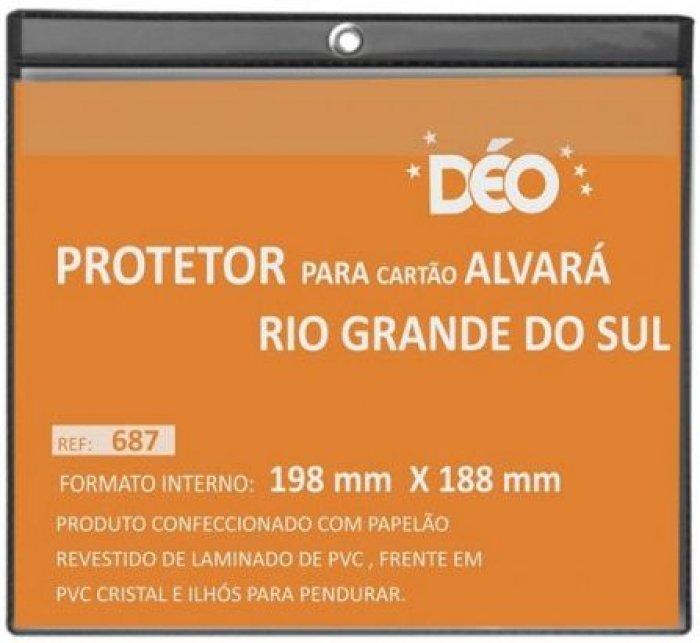 Porta Cnpj/Alvara R.687 Horiz (1/2 Of) Deo 198X188 C/Aba