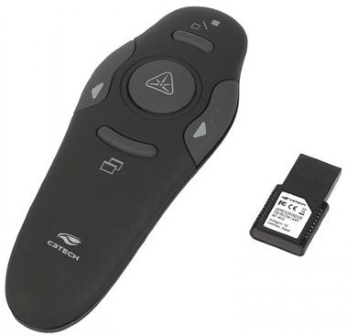 Apresentador S/Fio Laser Preto AP400 C3T