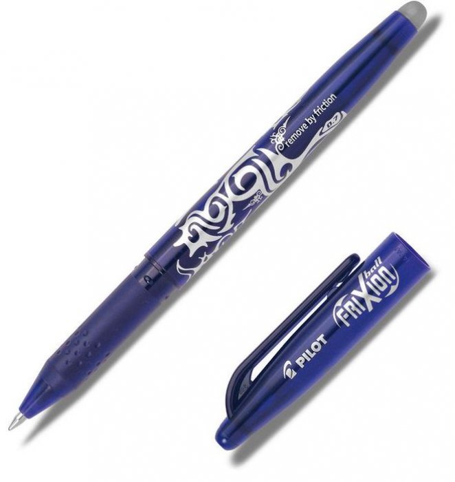 Caneta Pilot Frixion Ball  Azul Claro 0.7 Apagavel Bl-FR7
