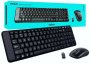 Kit Teclado e Mouse Sem Fio Logitech MK220 - Compacto