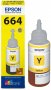 Cartucho Epson Ecotank Refil T6644 Amarelo (Avulso) Original
