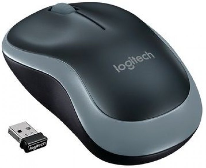 Mouse Sem Fio USB Logitech M185 Cinza/PT