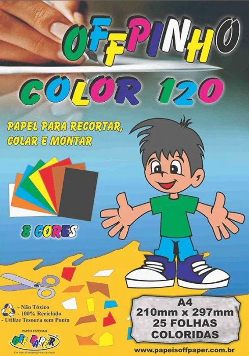 Creative Offpinho Color 120GR A4 25FLS 120GR